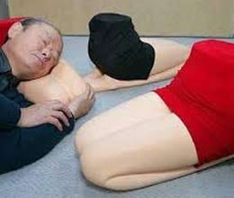 lady lap pillow for men