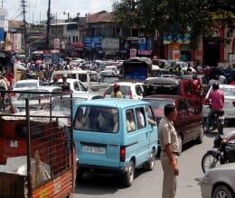 doonites face problem due to traffic jam 