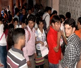 students have clashed in the bank
