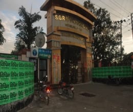 College walls with party posters, notices issued