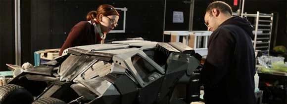 incredible miniature vehicles used in the dark knight