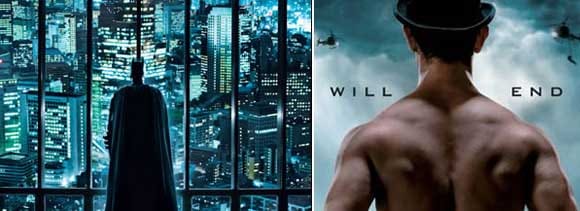 aamir khan copies the dark knight poster for dhoom 3