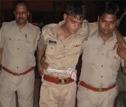 wine smuggler nabbing attack on co in ghaziabad