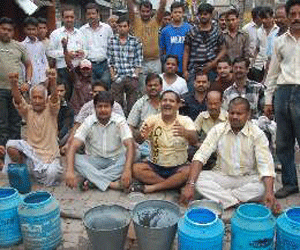 water crisis in lucknow