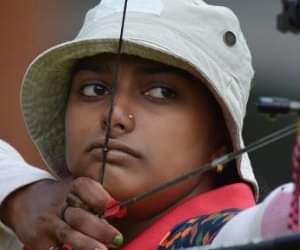 deepika kumari won silver medal in world Archery championship