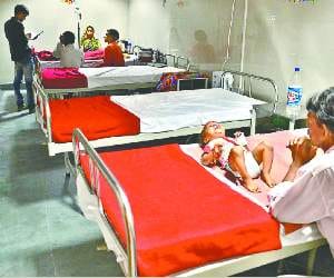 Health centres are being run in rental houses