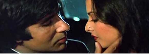 rekha and amitabh in same film