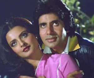 Amitabh-rekha with film Smitab