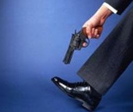 Factory owner shot, serious