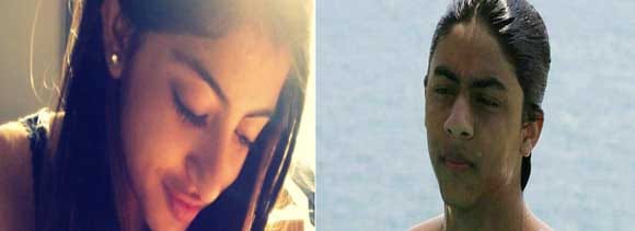 son of shahrukh and grand daughter of amitabh same school