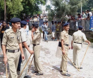 bloody conflict in the two student groups from DAV