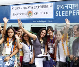 DU students' educational train journey starts on Monday