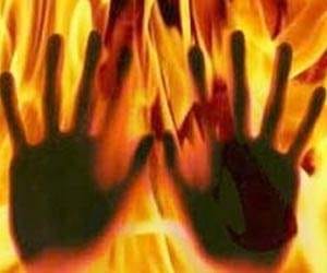 young boy burnt alive in property controversy.