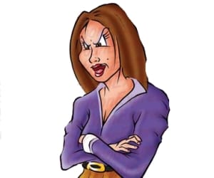 Wife takes negative action against her husband