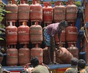 fire in gas cylinder