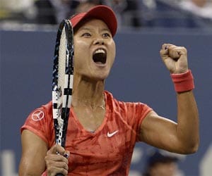 li na creates new history in us open