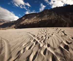 mountains will change in the desert