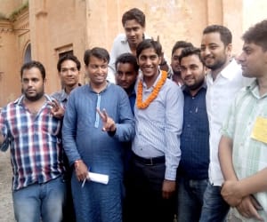  dav pg college student union election budgut 