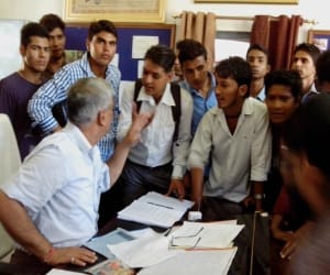 fack voting in sgrr pg college
