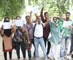 irregularities in answer copy in lu