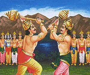 bheem ashwathama war mahabharat 
