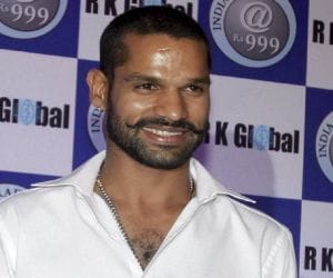 Shikhar Dhawan enjoying stardom 