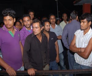 police leave the accused an beat victims