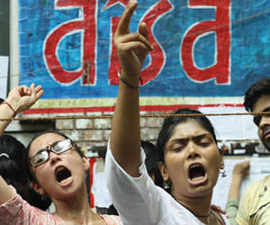 AISA clean sweeps JNU election.