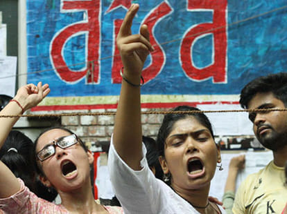 DU-JNU student election today.