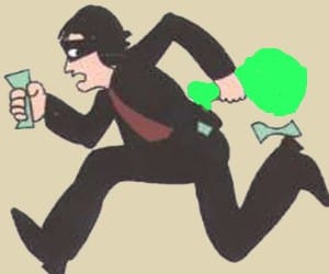 thug caught in hazratganj