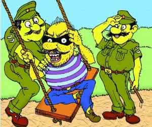 fraud with police inspector