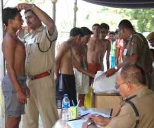 police recruitment examination