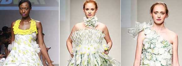 models walk in subway dress at newyork fashion week