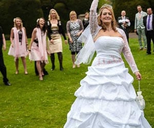 Bride sells her house