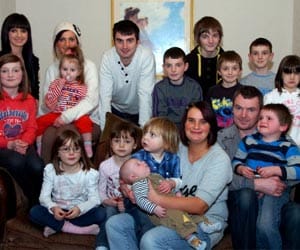 mother who has had a baby every 17 month