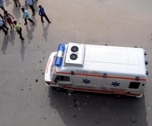 accident on expressway, young man died