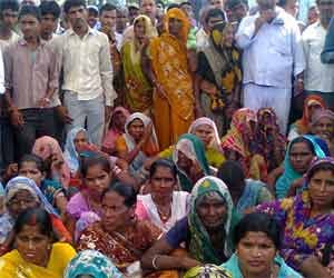 rae bareli farmers protest