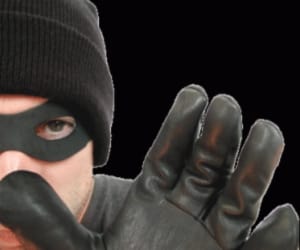 thief and Car driver caught 