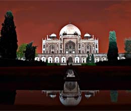 Delhi NCR thunder: Humayun's Tomb damaged