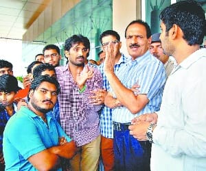 kept standing registrar of university