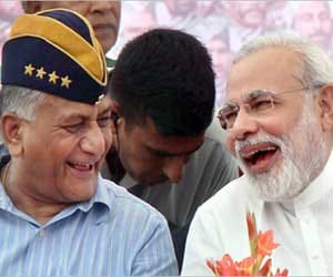 VK Singh nomination decently