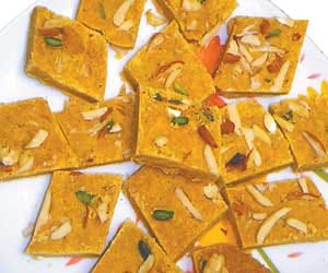 besan dhalwa
