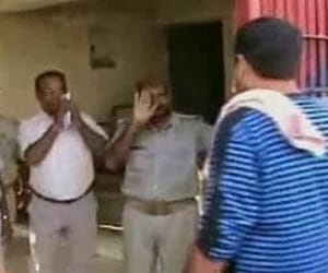 jailor welcomed sangeet som with folded hands and salute