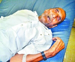 old men hospitalized in serious condition