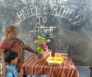 meena radio begins in schools
