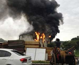 Fire on the sets of Comedy Nights with Kapil