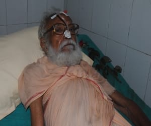 sanand admitted in hospital