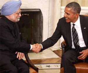 manmohan singh meets barack obama at white house