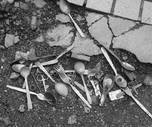 Girl Excreting nails, spoons, scissors, knifes 
