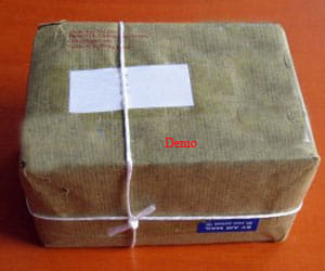 Parcel reaches after a year from delhi to Surat
